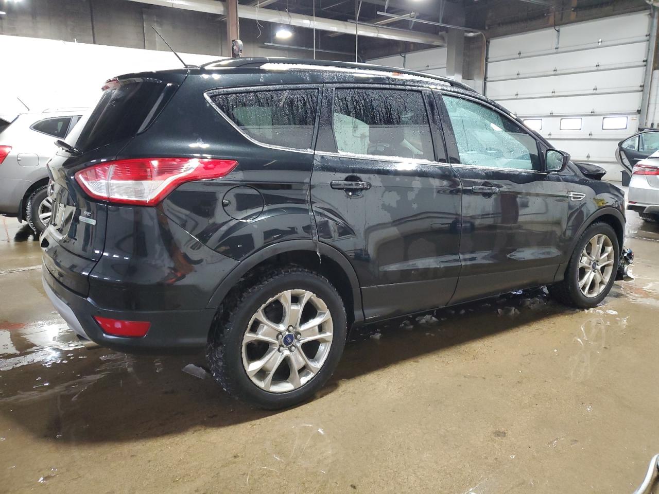 2014 Ford Escape VIN 1FMCU0GX7EUD45915 Copart auction photo, front end damage thumbnail 3