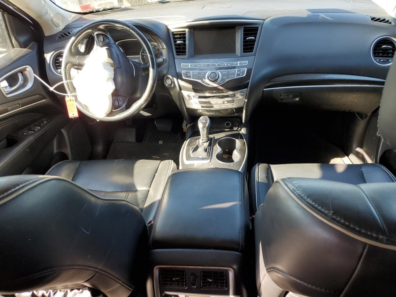 2018 Infiniti QX60 VIN 5N1DL0MM3JC516404 Copart auction photo, front end / side damage thumbnail 8
