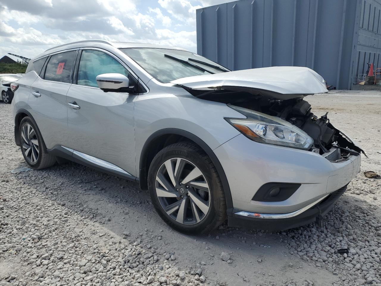 2016 Nissan Murano VIN 5N1AZ2MH7GN171455 Copart auction photo, front end / minor dent/scratches damage thumbnail 4
