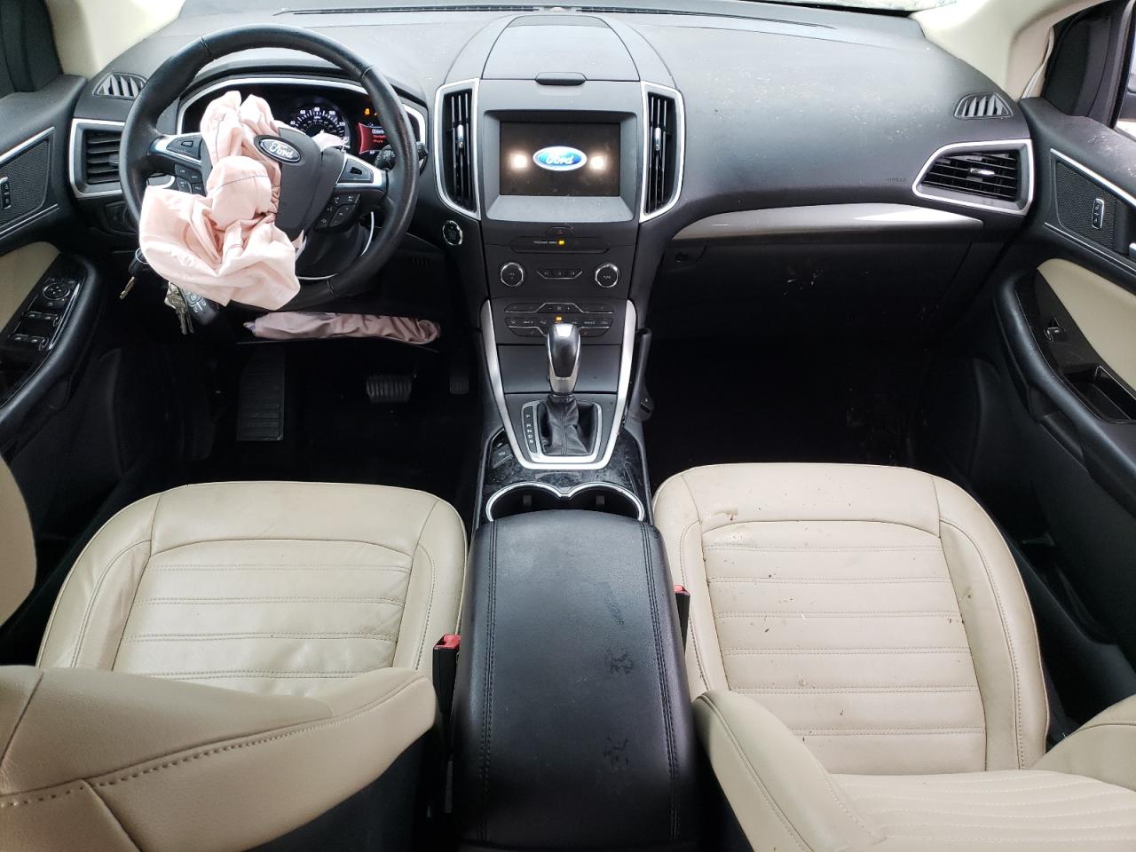 2016 Ford Edge VIN 2FMPK3J95GBC07575 Copart auction photo, front end / side damage thumbnail 8