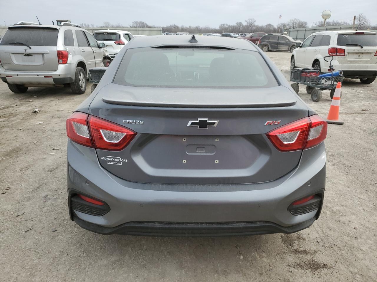 2019 Chevrolet Cruze VIN 1G1BE5SM4K7129045 Copart auction photo, front end damage thumbnail 6