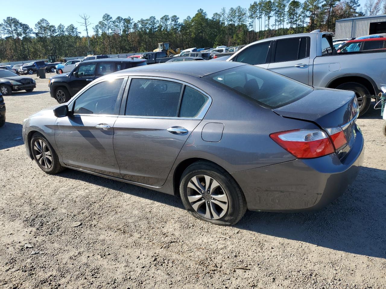 2014 Honda Accord VIN 1HGCR2F37EA295908 Copart auction photo, rear end / side damage thumbnail 2