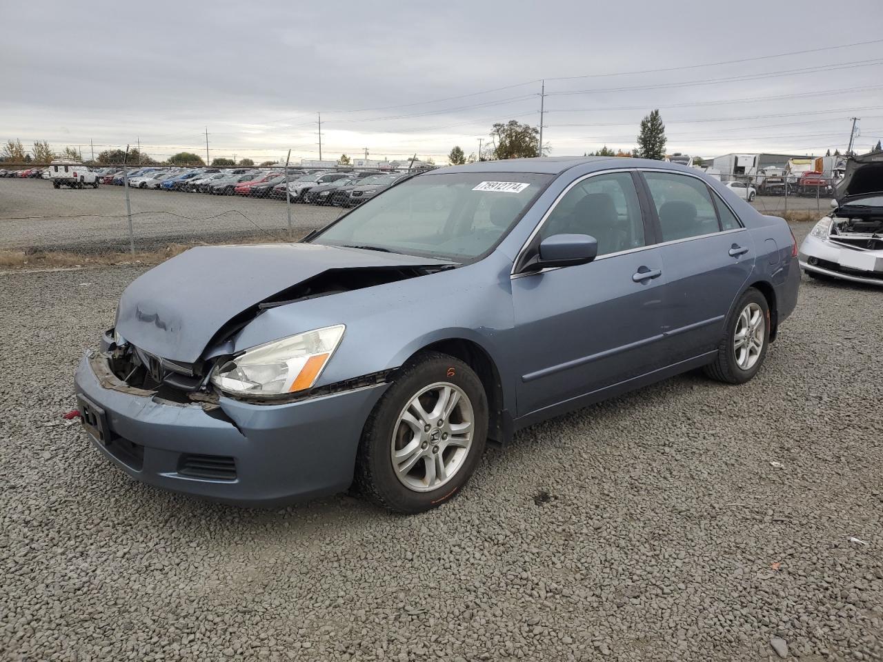 2007 Honda Accord VIN 1HGCM56827A007579