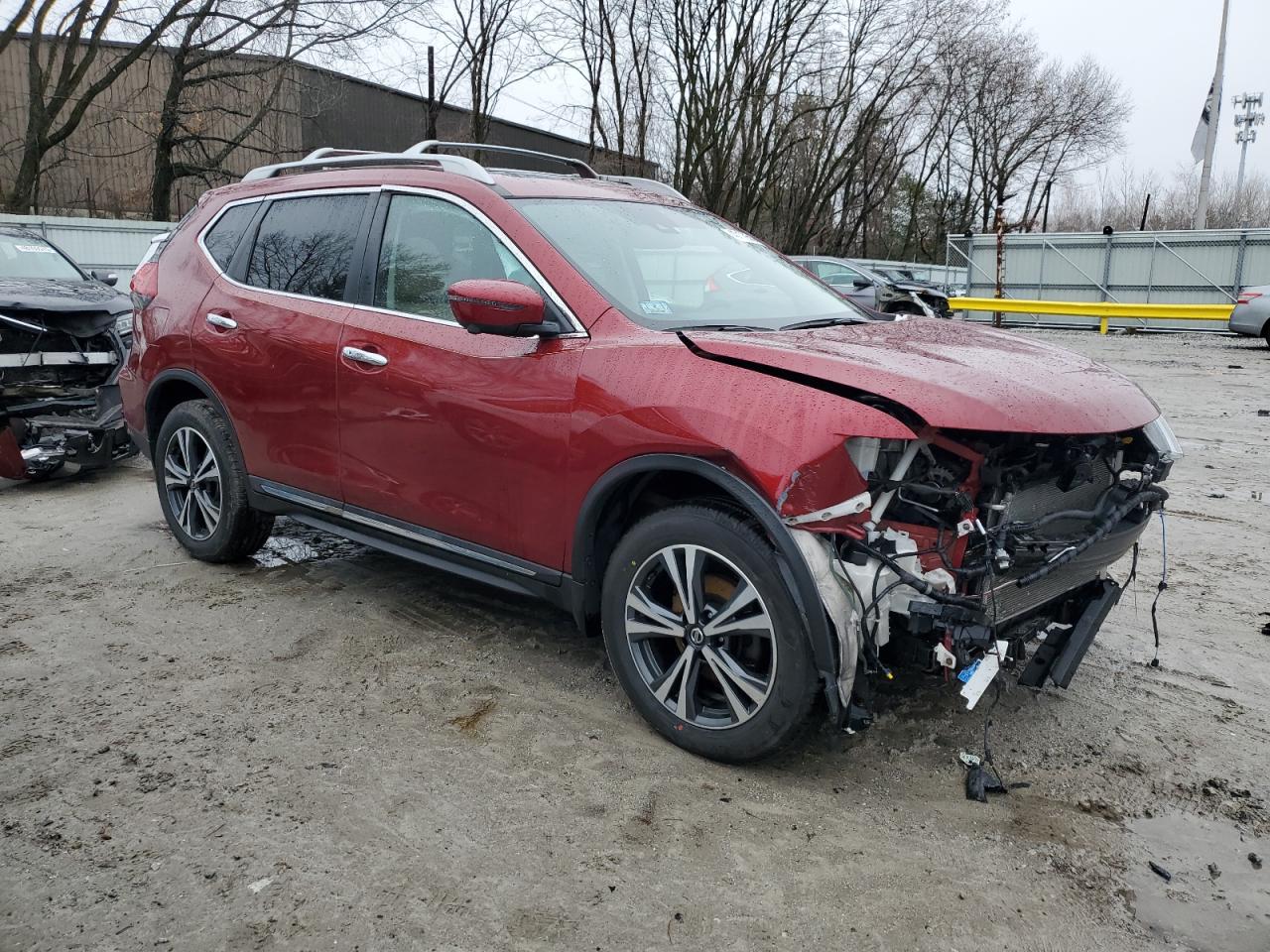 2018 Nissan Rogue VIN 5N1AT2MV0JC832480 Copart auction photo, front end damage thumbnail 4