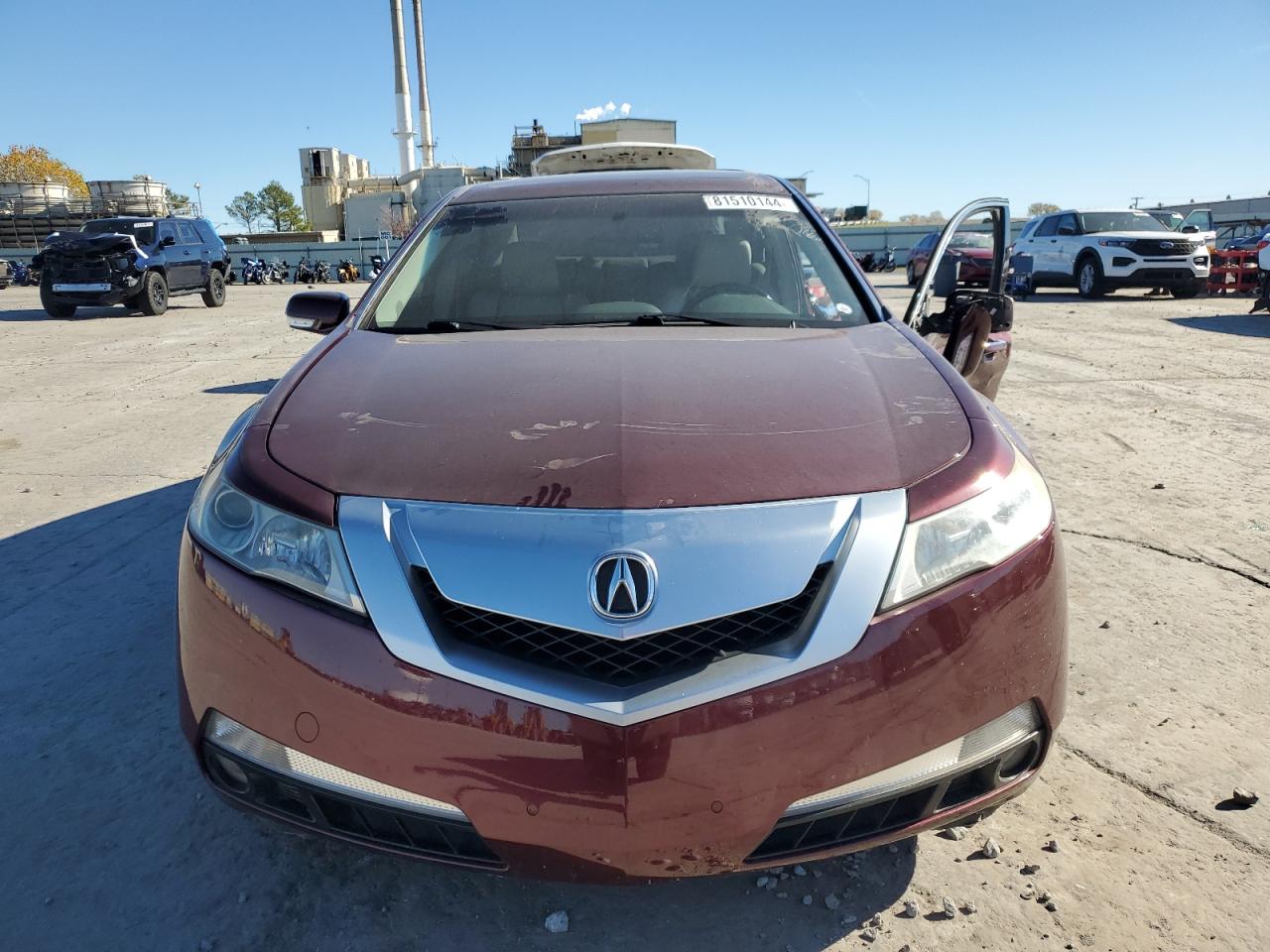 2009 Acura TL VIN 19UUA86529A023031 Copart auction photo, side / all over damage thumbnail 5