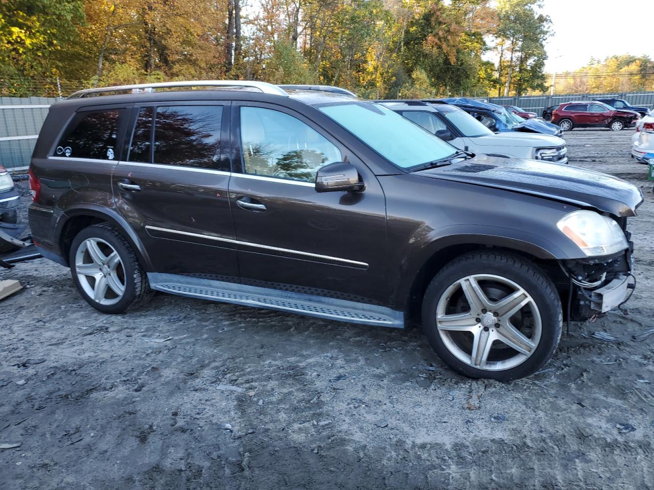 2012 Mercedes-Benz GL-klasse VIN 4JGBF8GE9CA716929 Copart auction photo, front end / rear end damage thumbnail 4