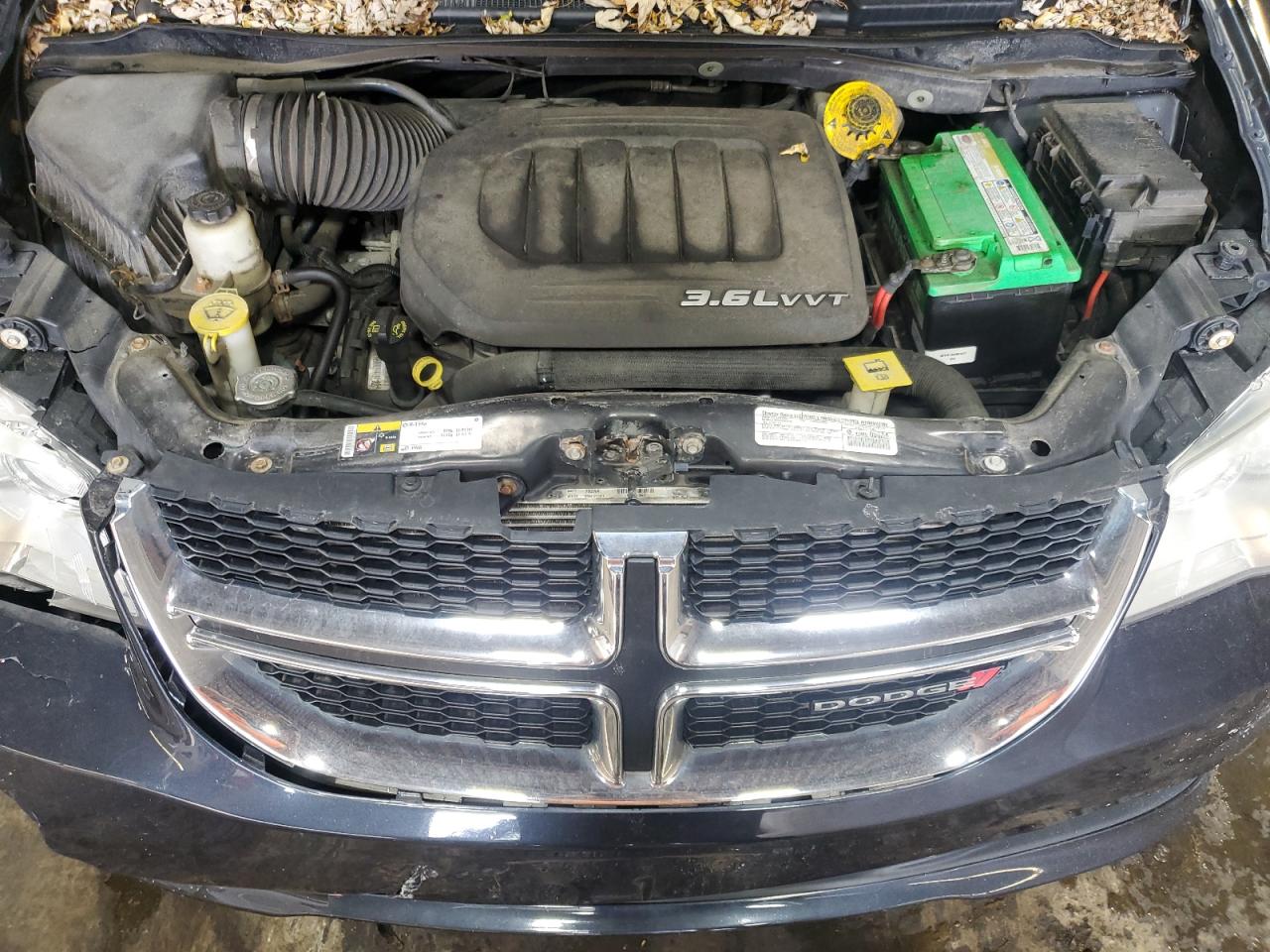 2014 Dodge Caravan VIN 2C4RDGBG4ER319767 Copart auction photo, front end / rear end damage thumbnail 14