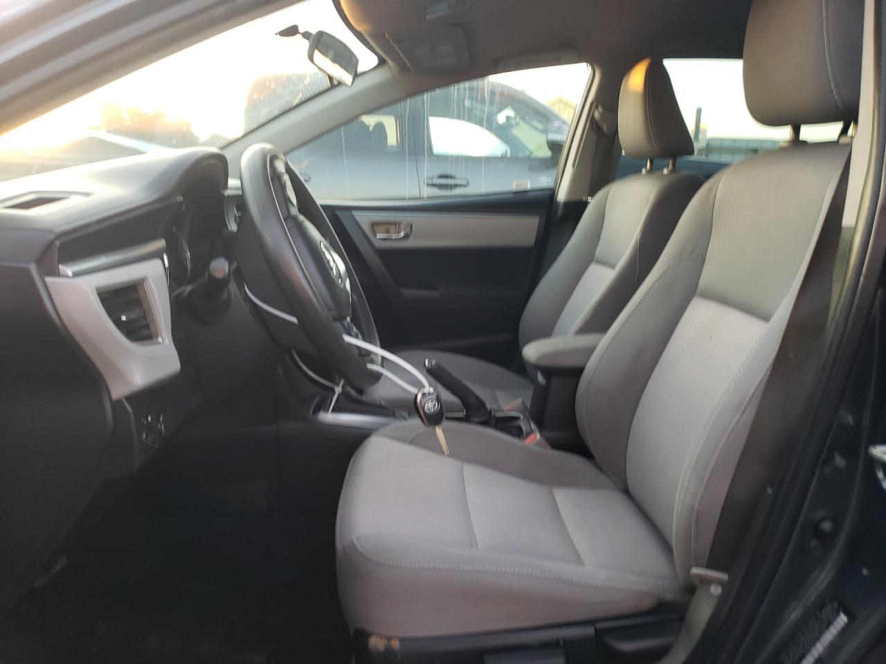 2015 Toyota Corolla VIN 2T1BURHE2FC395086 Copart auction photo, all over damage thumbnail 7