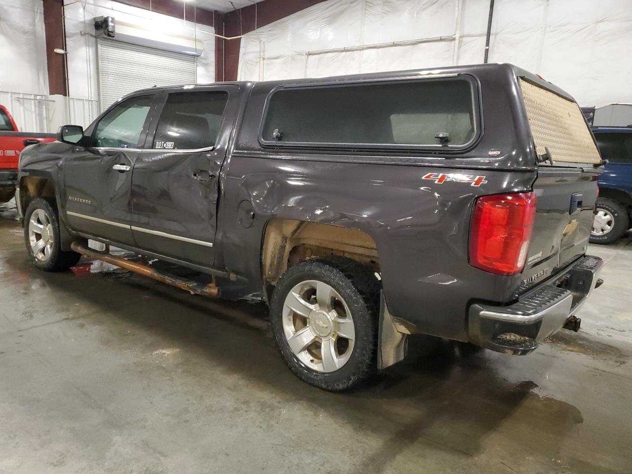 2016 Chevrolet Silverado VIN 3GCUKSEC3GG228784 Copart auction photo, side / rear end damage thumbnail 2