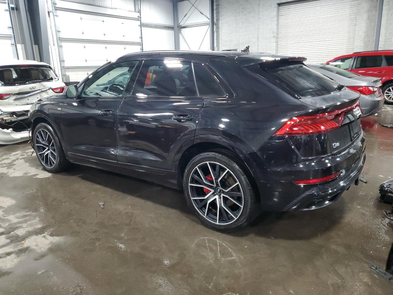2019 Audi Q8 VIN WA1FVAF12KD007684 Copart auction photo, front end damage thumbnail 2