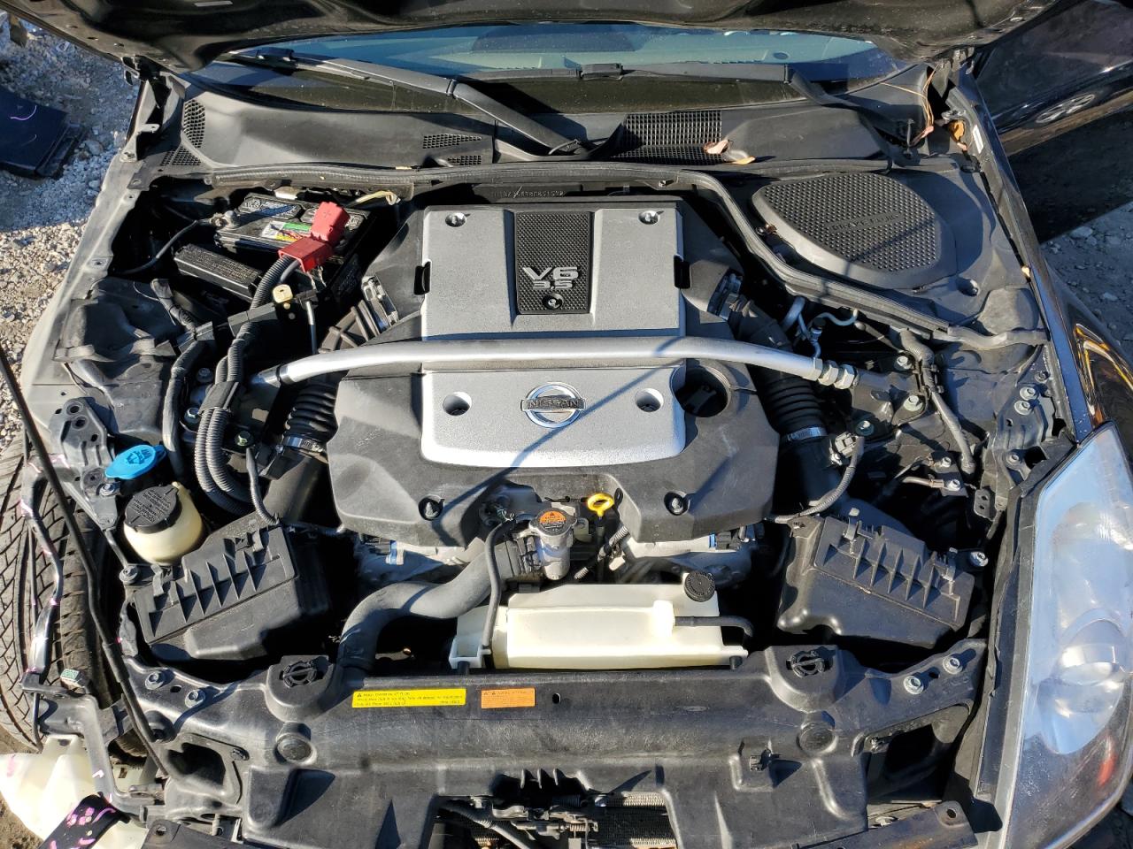 2008 Nissan 350Z VIN JN1BZ36A98M851592 Copart auction photo, all over damage thumbnail 11