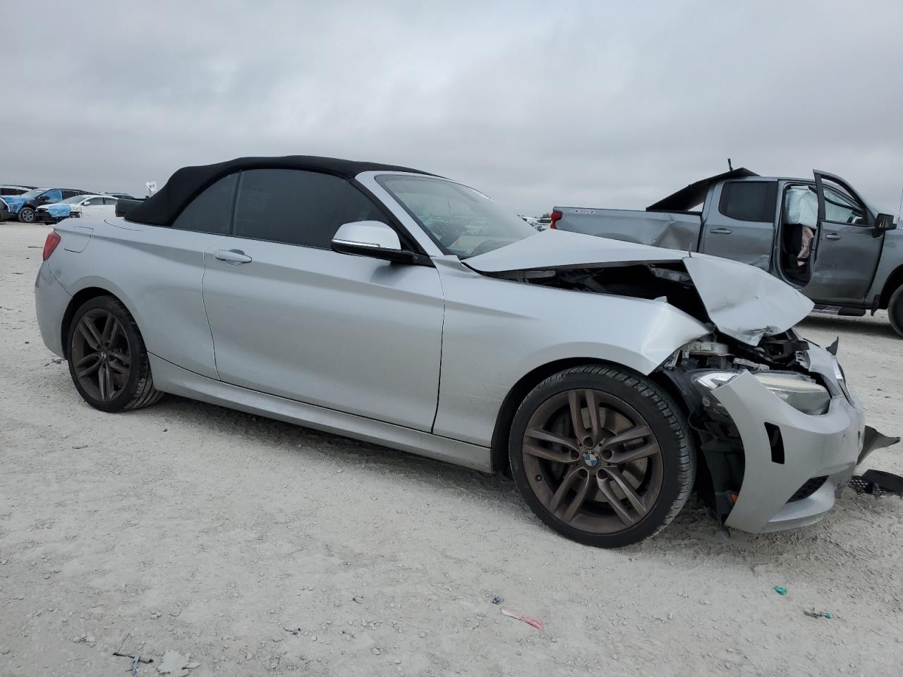 2016 BMW 2er VIN WBA1K9C57GV710355 Copart auction photo, front end damage thumbnail 4