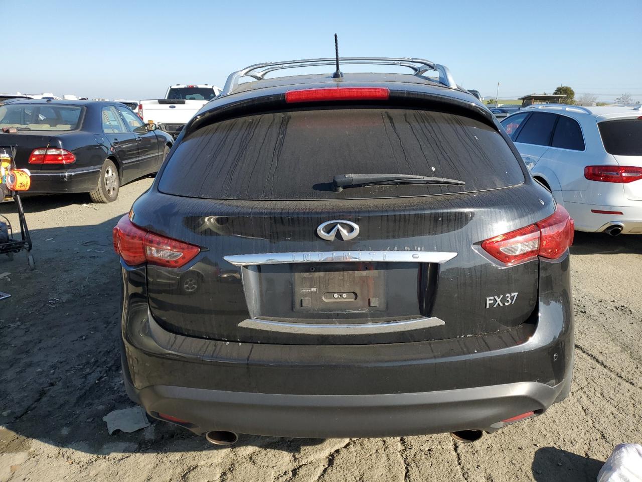 2013 Infiniti FX VIN JN8CS1MW4DM170389 Copart auction photo, vandalism / all over damage thumbnail 6