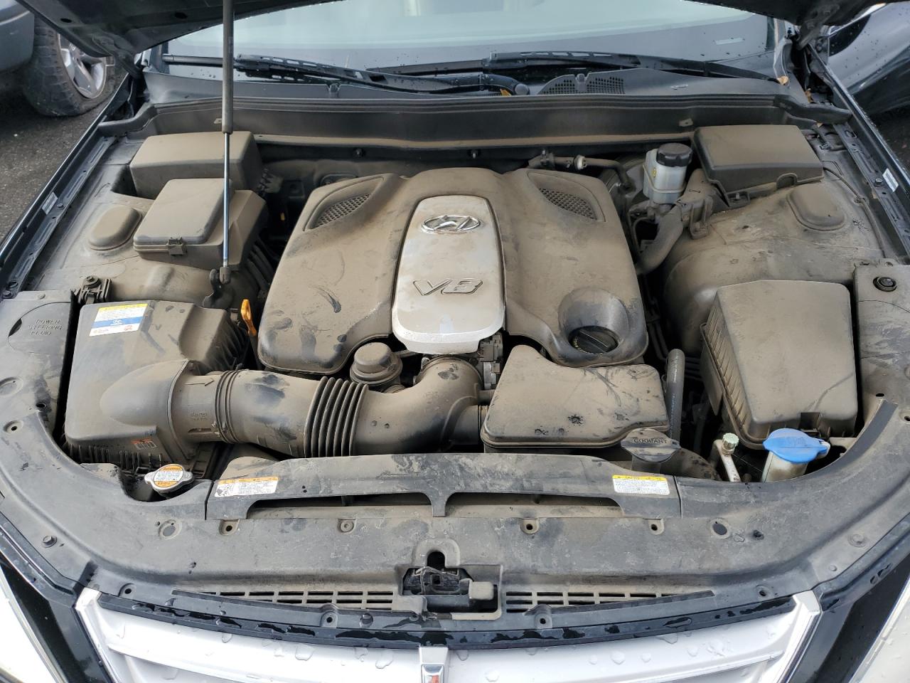2011 Hyundai Genesis VIN KMHGC4DF3BU125027 Copart auction photo, side / rear end damage thumbnail 11