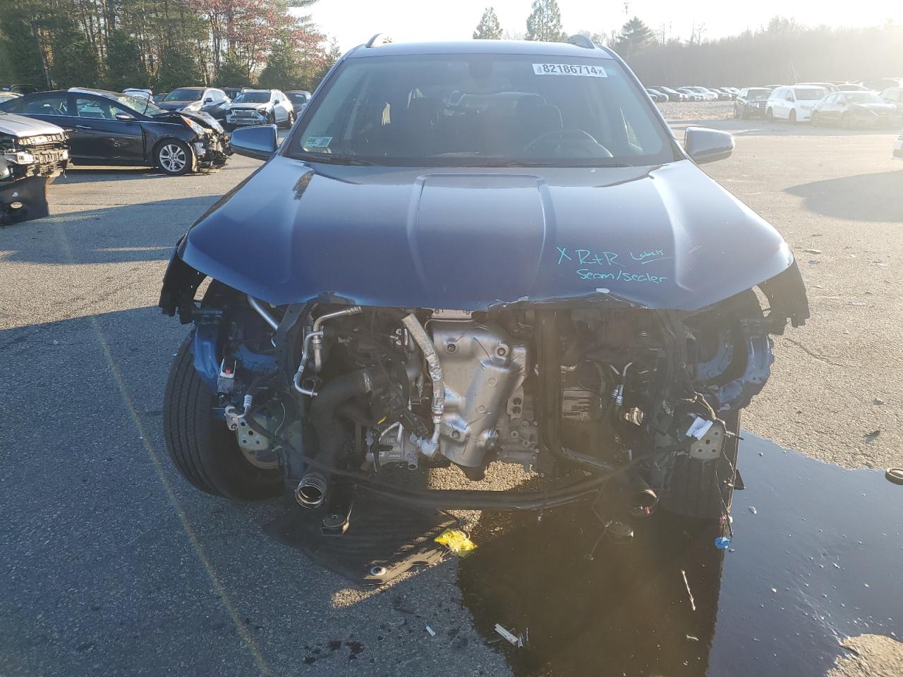 2019 GMC Terrain VIN 3GKALTEV8KL393192 Copart auction photo, front end / minor dent/scratches damage thumbnail 5