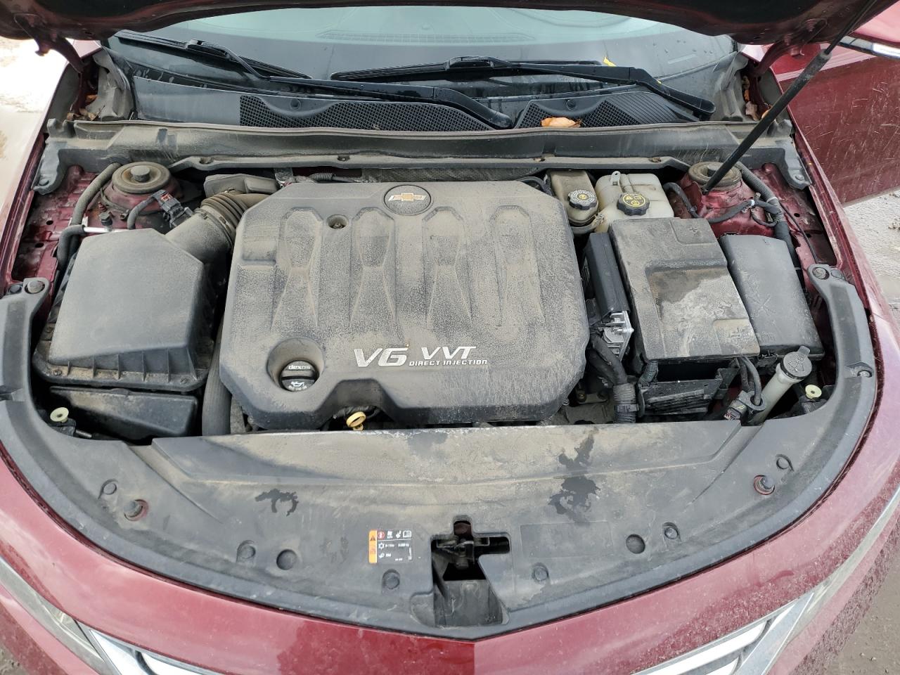2016 Chevrolet Impala VIN 2G1115S30G9206479 Copart auction photo, rear end damage thumbnail 11