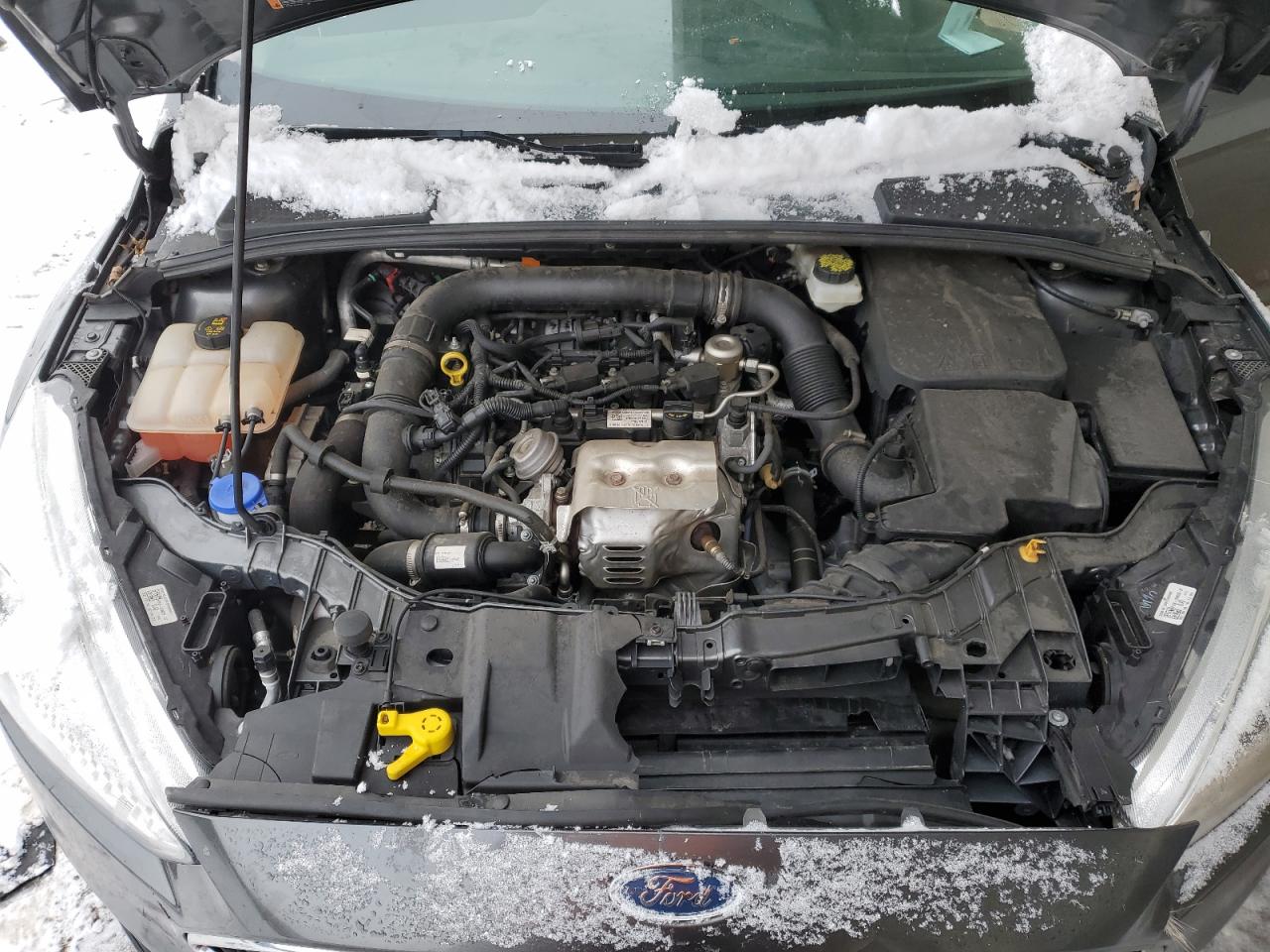 2018 Ford Focus VIN 1FADP3FE0JL267906 Copart auction photo, all over damage thumbnail 11