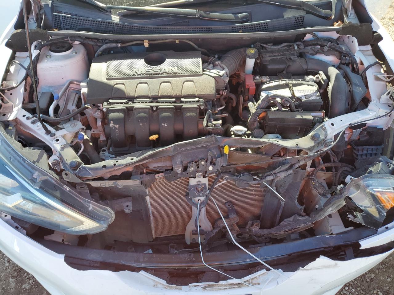 2018 Nissan Sentra VIN 3N1AB7AP1JY284378 Copart auction photo, front end / minor dent/scratches damage thumbnail 11