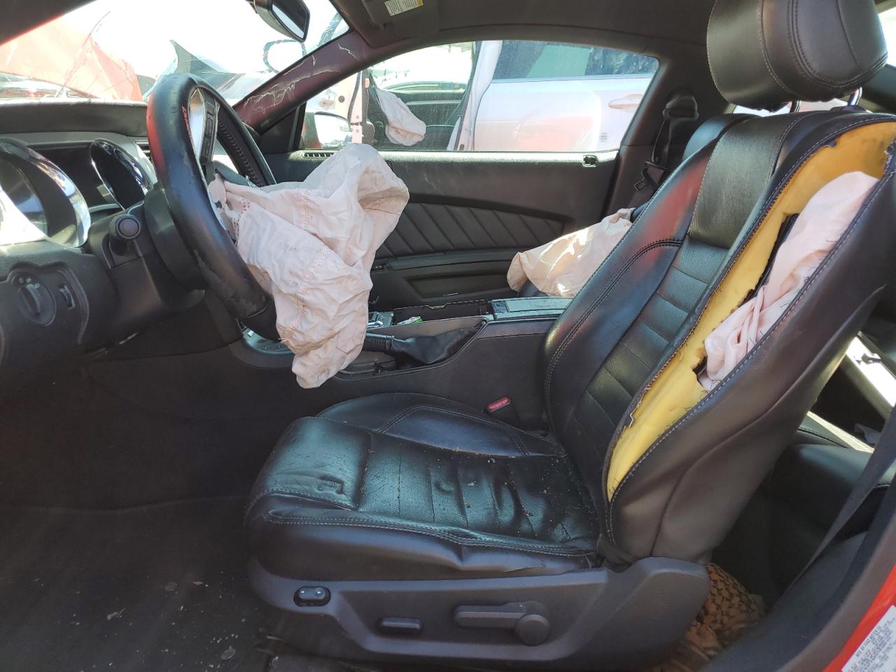 2013 Ford Mustang VIN 1ZVBP8AM2D5233792 Copart auction photo, front end / side damage thumbnail 7