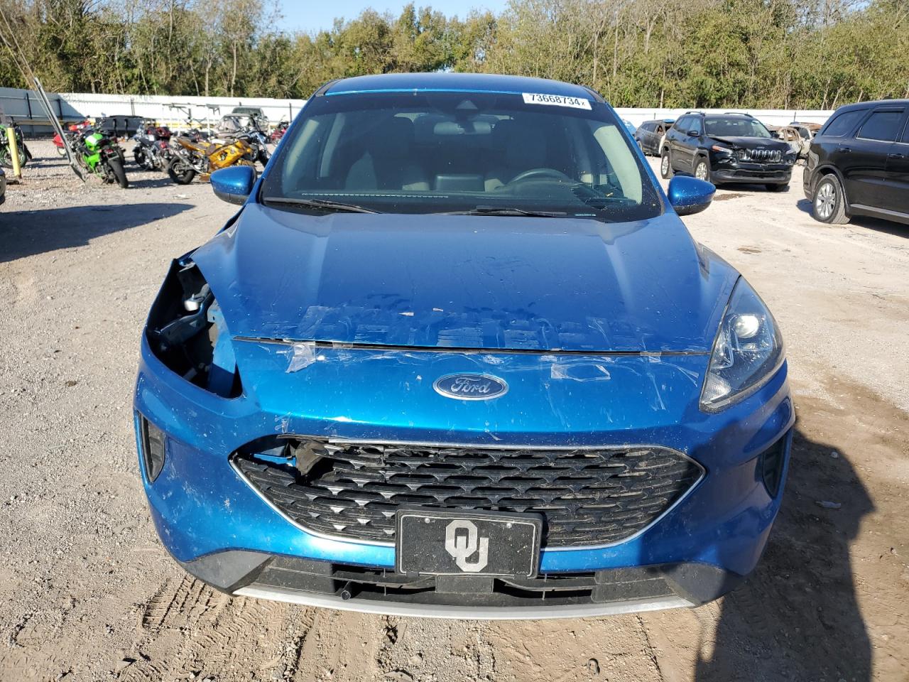 2020 Ford Escape VIN 1FMCU0G62LUA59443 Copart auction photo, front end / minor dent/scratches damage thumbnail 5