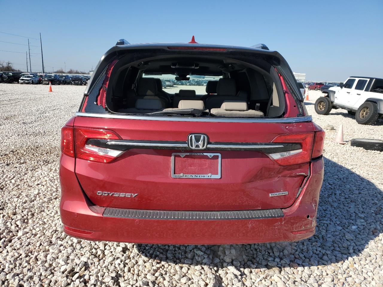 2024 Honda Odyssey VIN 5FNRL6H80RB013129 Copart auction photo, rear end damage thumbnail 6