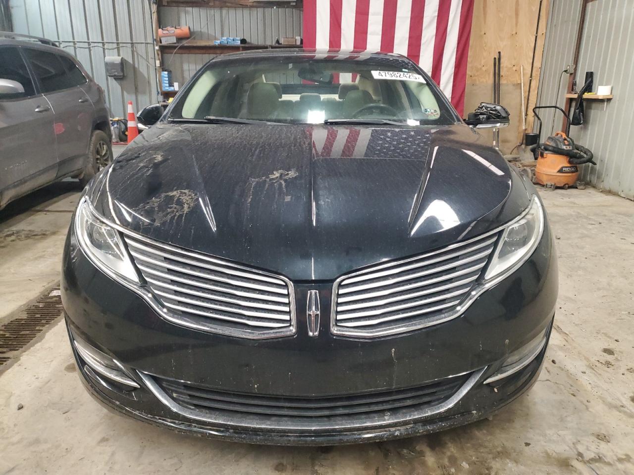 2014 Lincoln MKZ VIN 3LN6L2JK2ER800279 Copart auction photo, rear end damage thumbnail 5