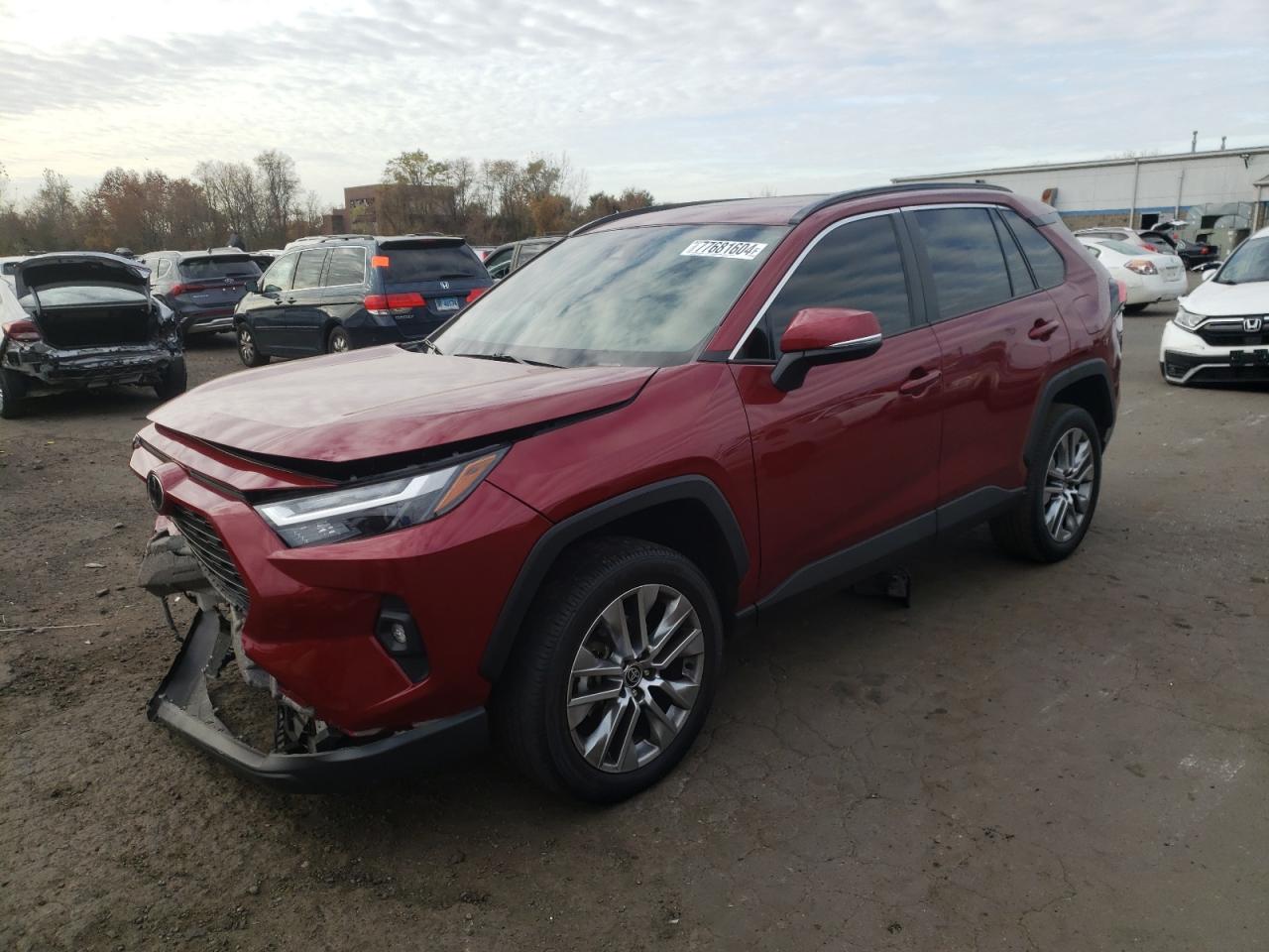 2022 Toyota RAV 4 VIN 2T3A1RFV7NW271665