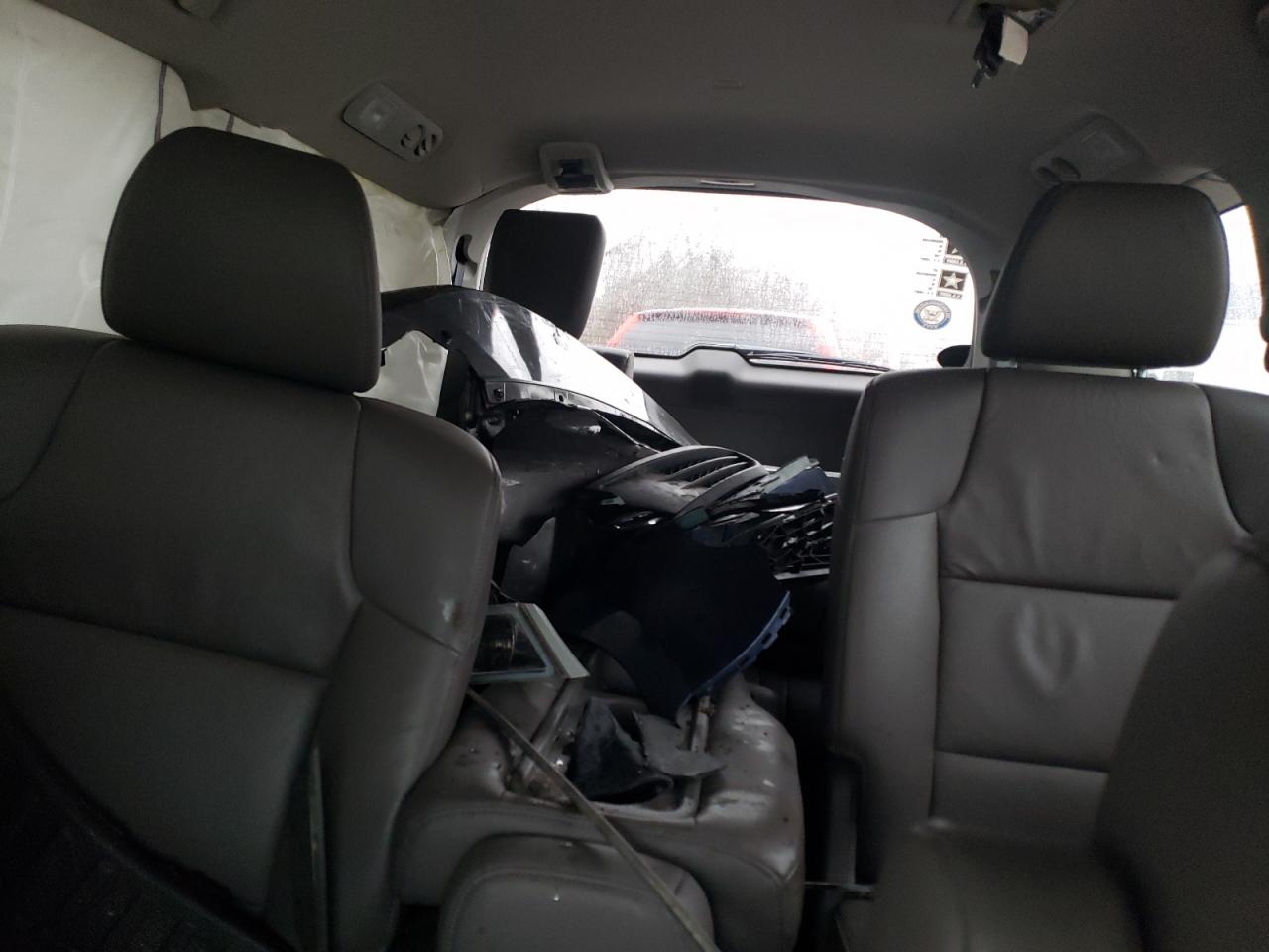 2013 Honda Odyssey VIN 5FNRL5H90DB011568 Copart auction photo, front end / side damage thumbnail 10