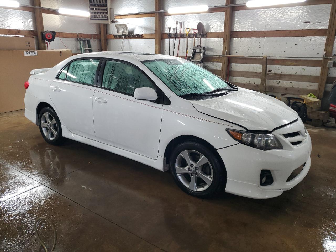 2011 Toyota Corolla VIN 2T1BU4EE3BC554747 Copart auction photo, front end damage thumbnail 4