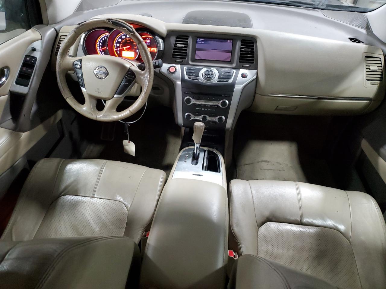 2010 Nissan Murano VIN JN8AZ1MW5AW126436 Copart auction photo, front end / rear end damage thumbnail 8