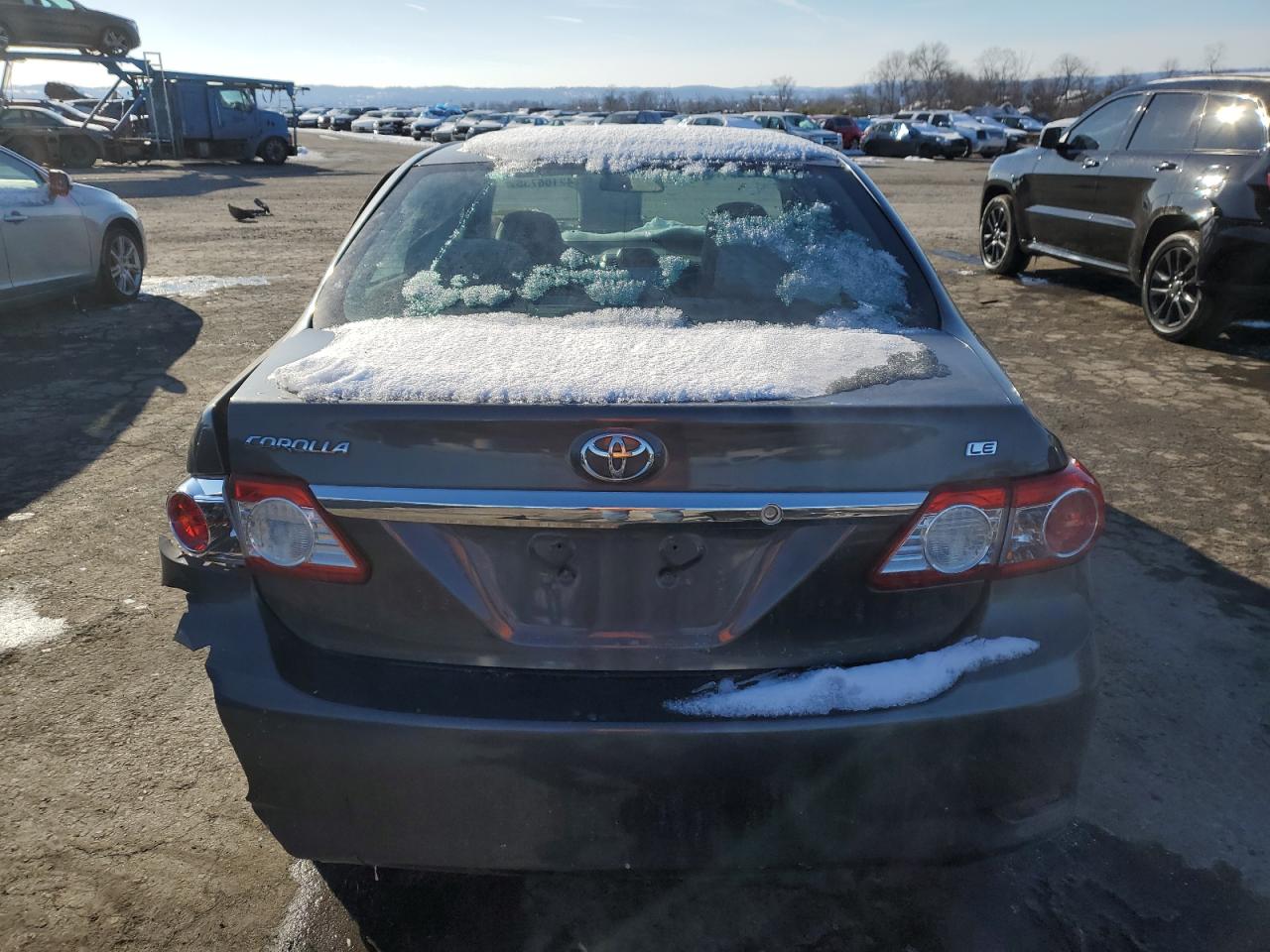 2012 Toyota Corolla VIN 2T1BU4EE2CC867063 Copart auction photo, rear end / front end damage thumbnail 6
