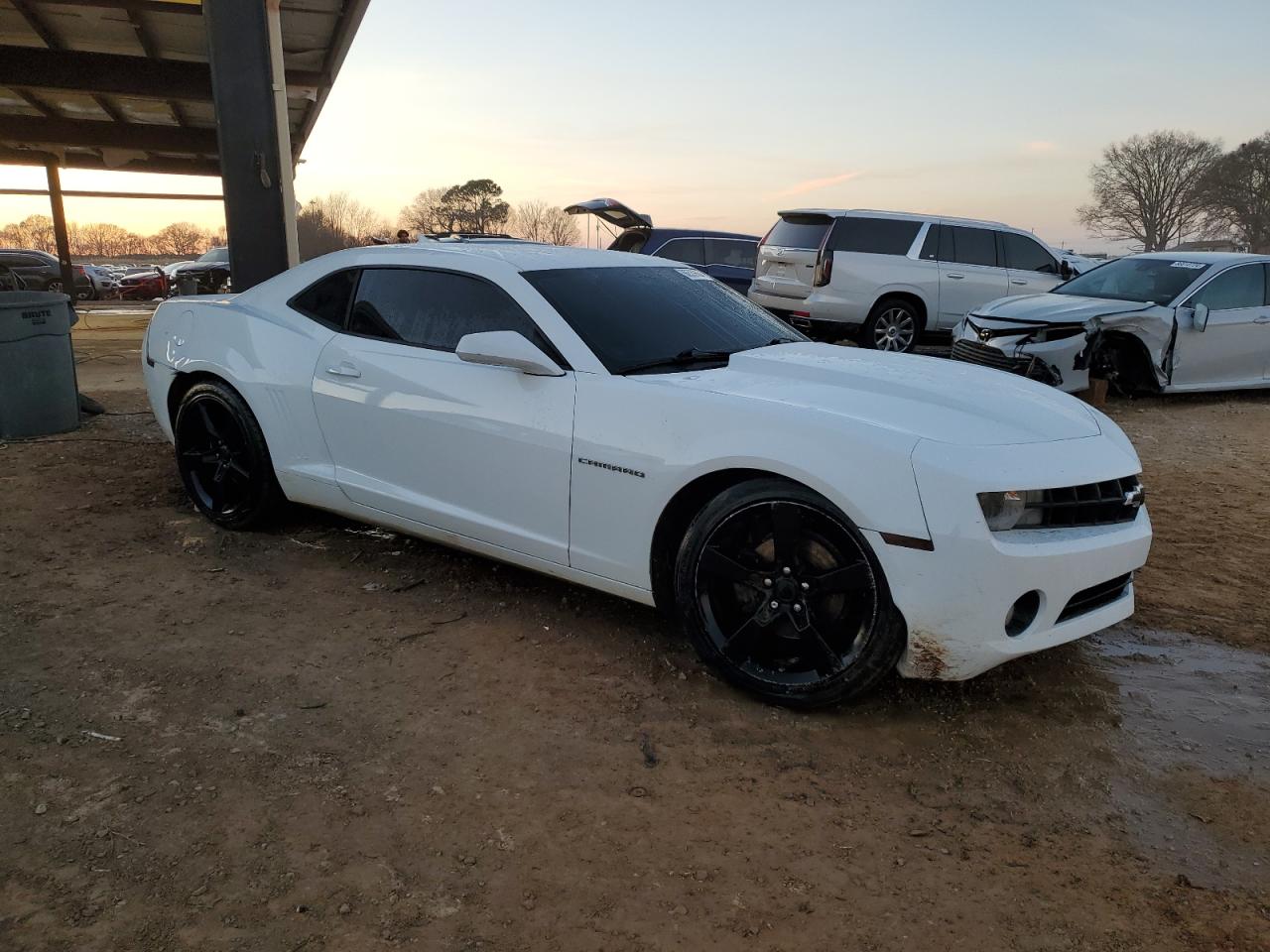 2013 Chevrolet Camaro VIN 2G1FC1E33D9166236 Copart auction photo, rear end / undercarriage damage thumbnail 4