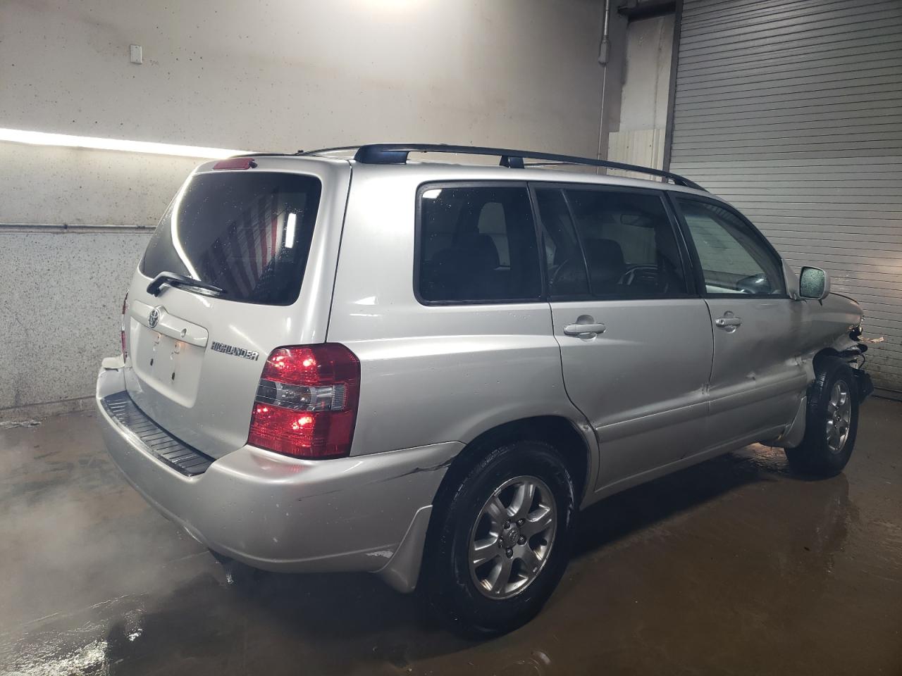2005 Toyota Highlander VIN JTEGP21A150064550 Copart auction photo, front end / rear end damage thumbnail 3