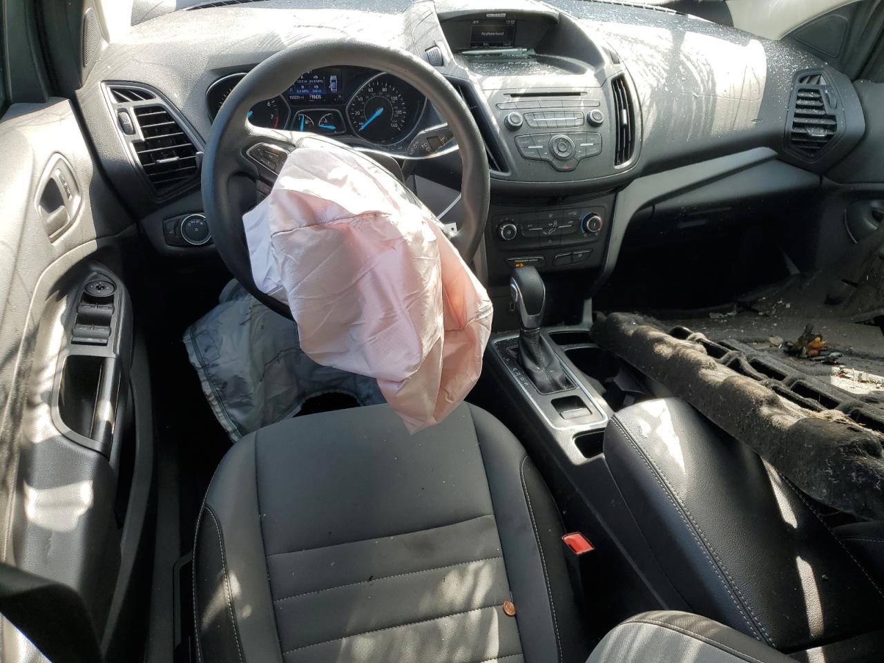 2017 Ford Escape VIN 1FMCU0F79HUA83076 Copart auction photo, front end damage thumbnail 8