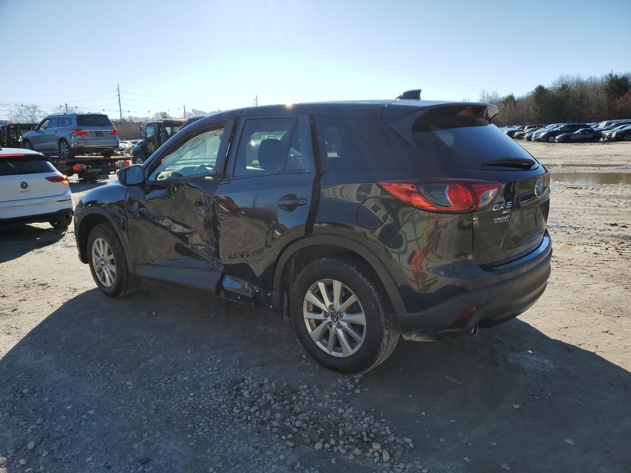 2015 Mazda CX-5 VIN JM3KE4CY4F0539563 Copart auction photo, side damage thumbnail 2