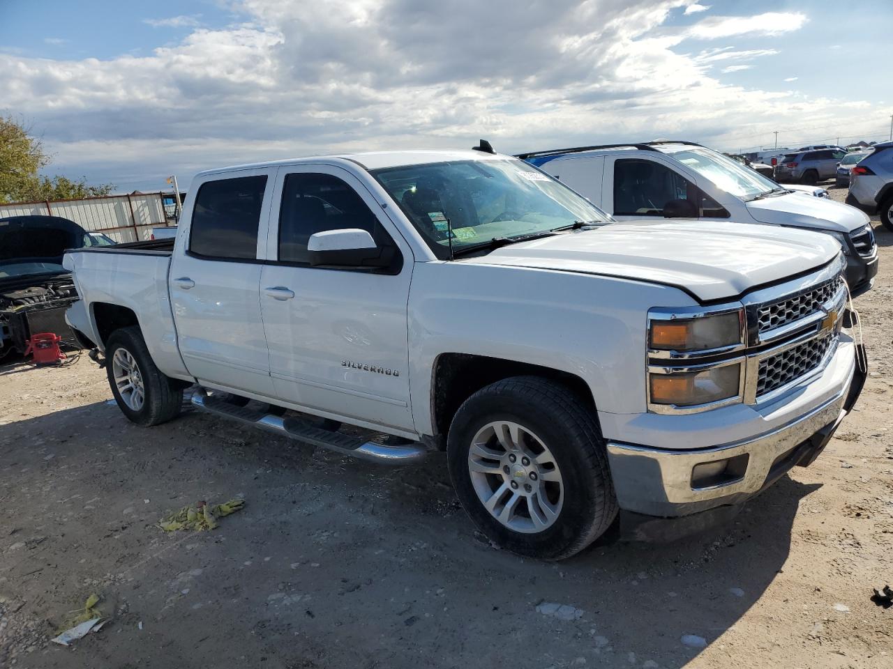 2015 Chevrolet Silverado VIN 3GCPCREC0FG244054 Copart auction photo, rear end damage thumbnail 4