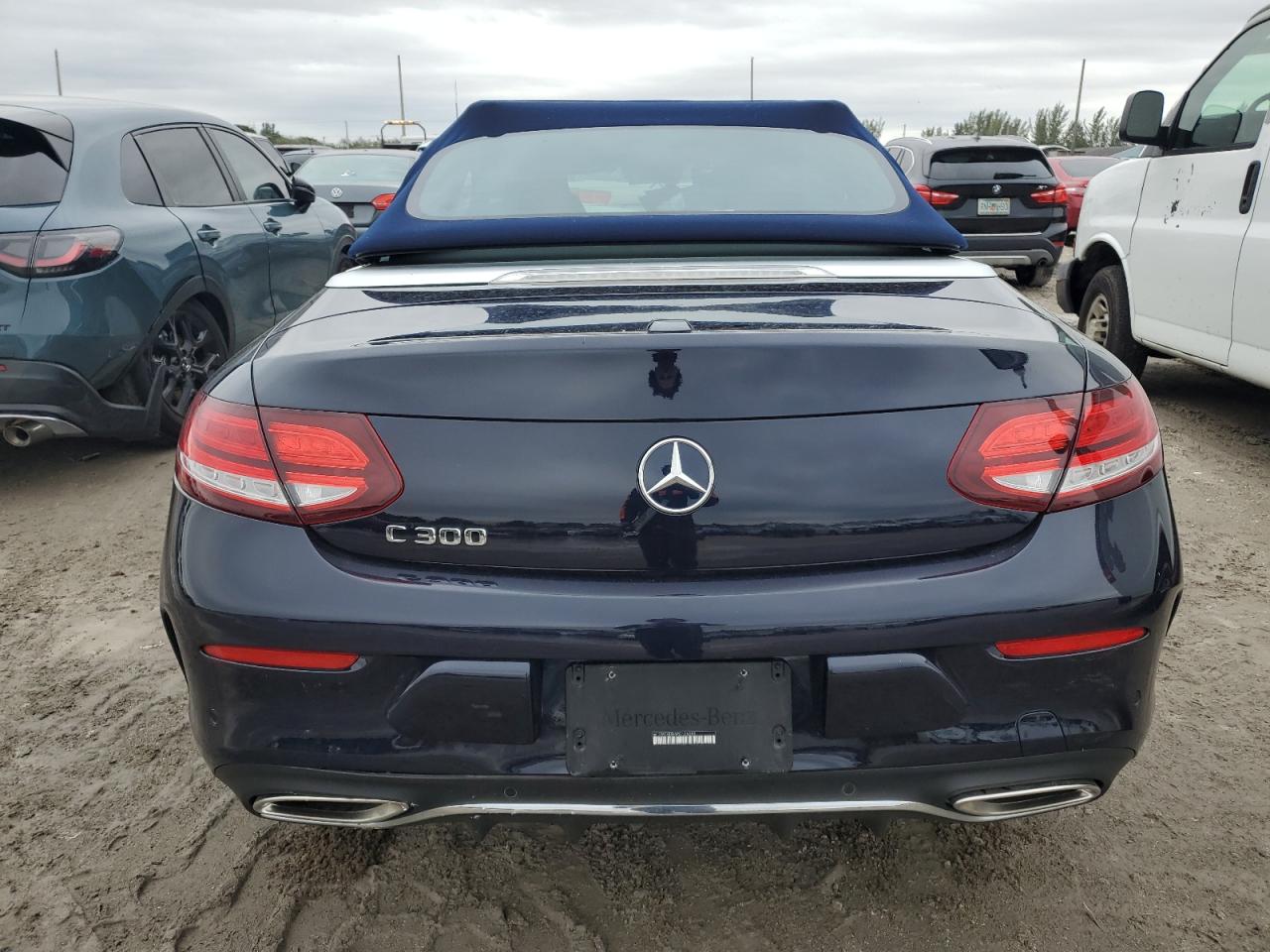 2023 Mercedes-Benz C-klasse VIN W1KWK8DB4PG126089 Copart auction photo, front end / side damage thumbnail 6
