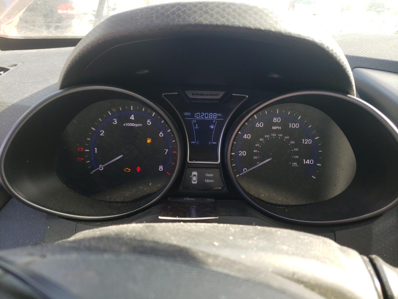2015 Hyundai Veloster VIN KMHTC6AE3FU243185 Copart auction photo, front end / rear end damage thumbnail 9