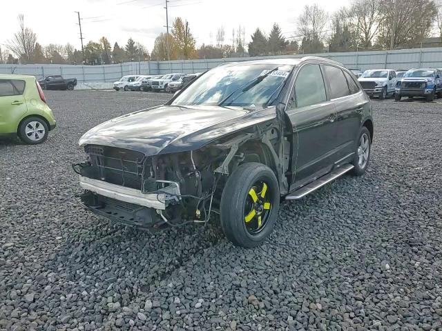 2010 Audi Q5 VIN WA1VKBFP2AA096770 Copart auction photo, front end / side damage thumbnail 12