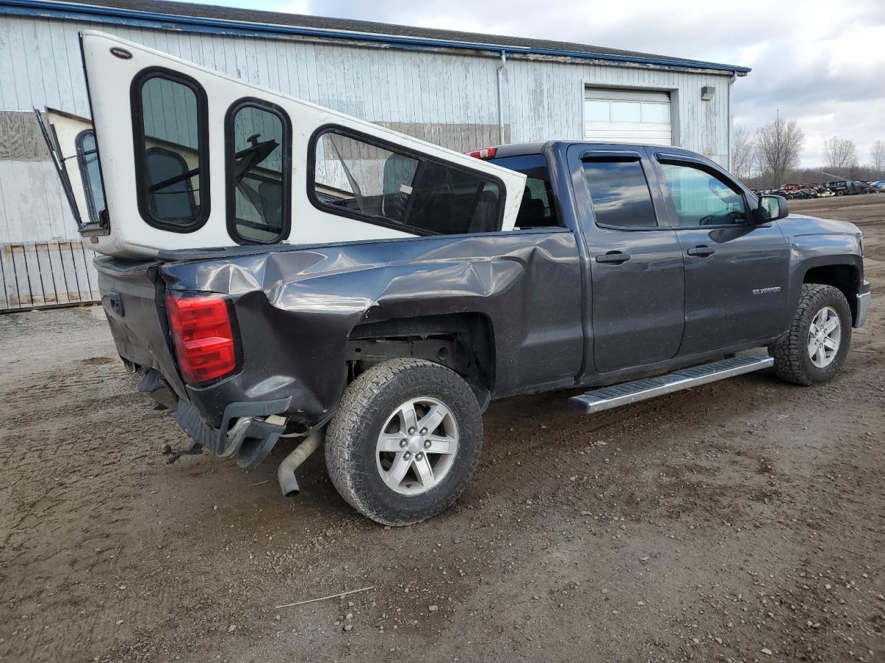 2015 Chevrolet Silverado VIN 1GCVKPEC8FZ207672 Copart auction photo, rear end / side damage thumbnail 3