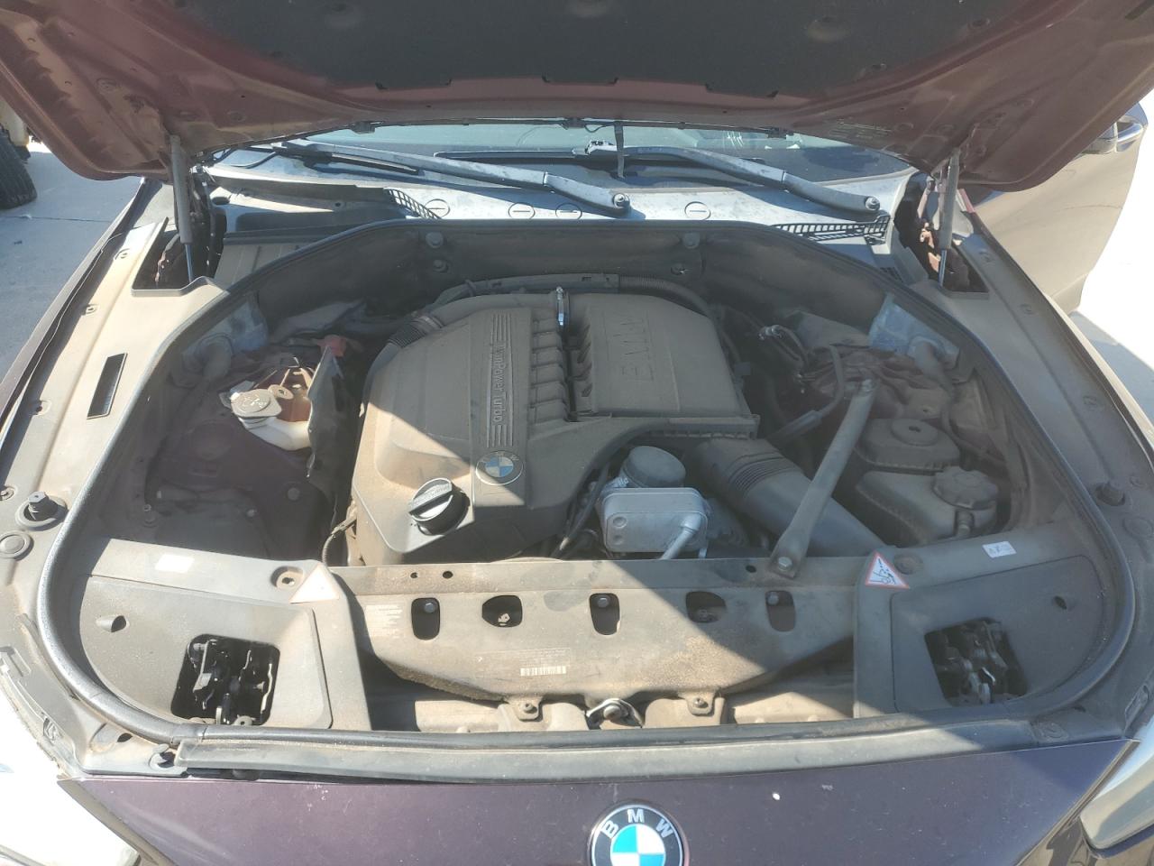 2013 BMW 5er VIN WBASP2C59DC339106 Copart auction photo, hail / all over damage thumbnail 12