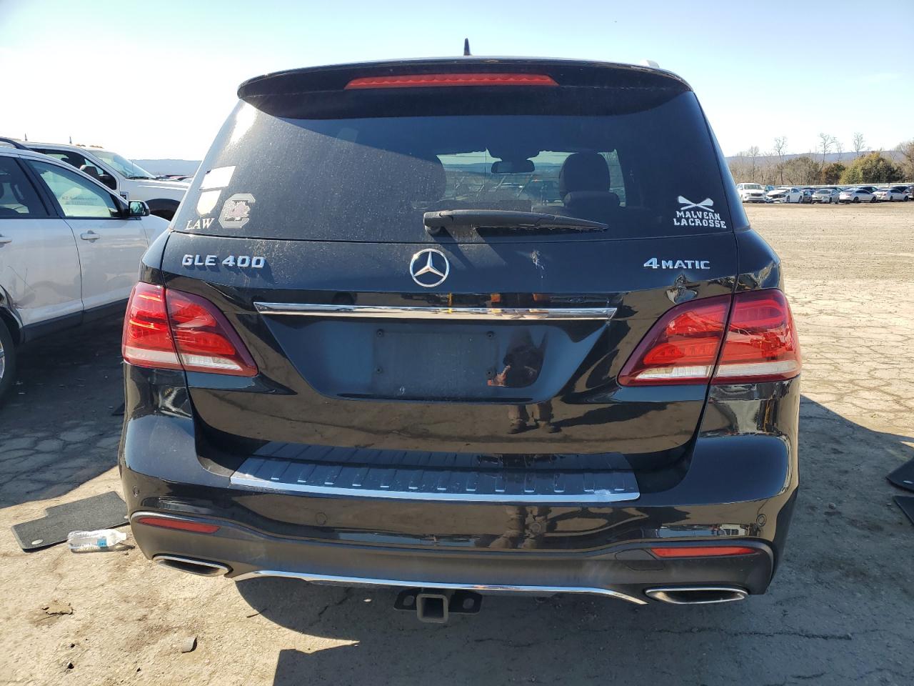 2016 Mercedes-Benz GLE VIN 4JGDA5GB8GA799805 Copart auction photo, rear end / side damage thumbnail 6