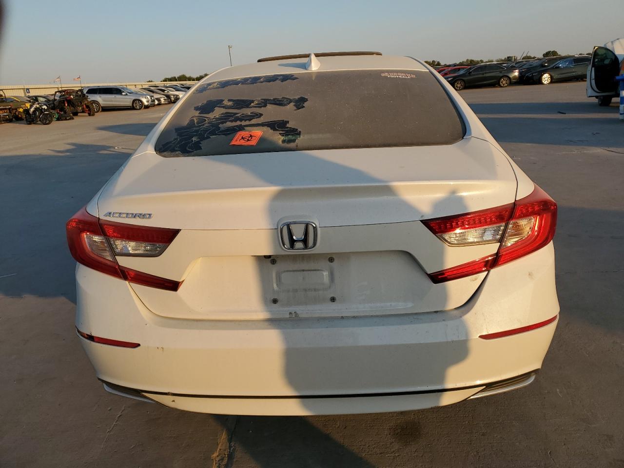 2018 Honda Accord VIN 1HGCV1F69JA103981 Copart auction photo, front end / hail damage thumbnail 6