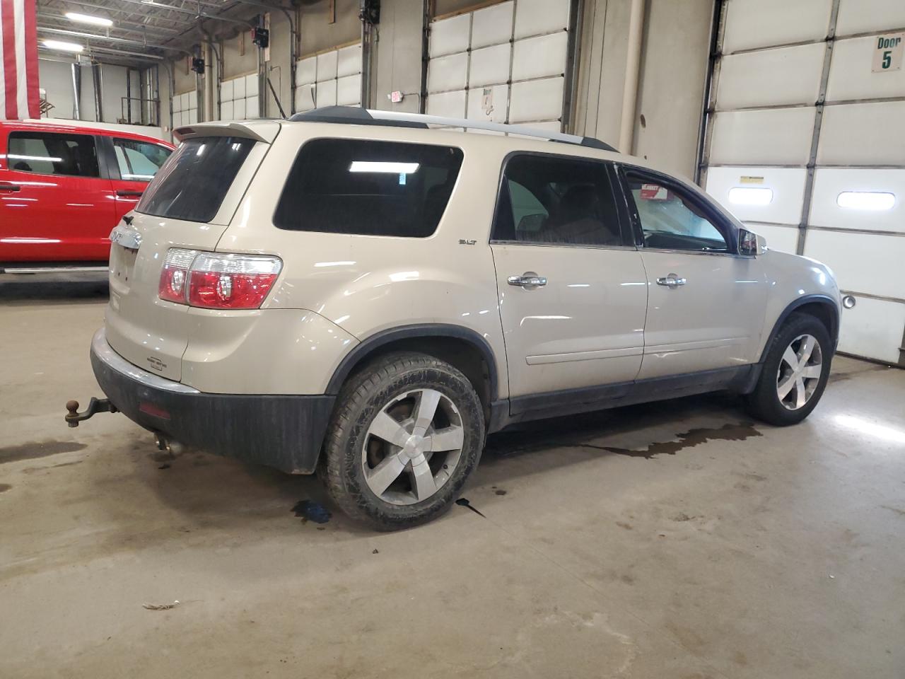 2012 GMC Acadia VIN 1GKKRRED3CJ200517 Copart auction photo, front end / side damage thumbnail 3