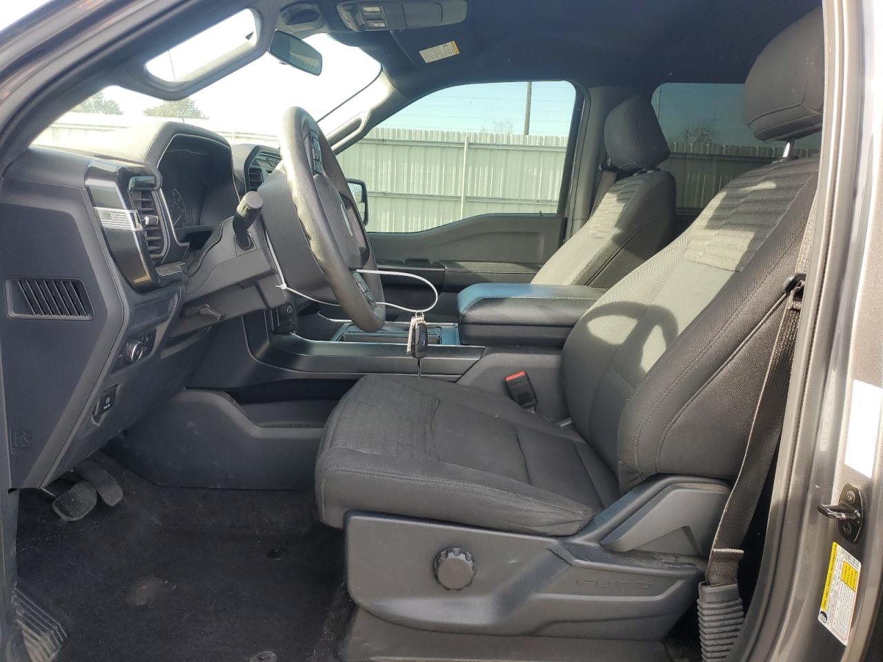 2021 Ford F-150 VIN 1FTEW1EP9MFB10404 Copart auction photo, rear end / side damage thumbnail 7