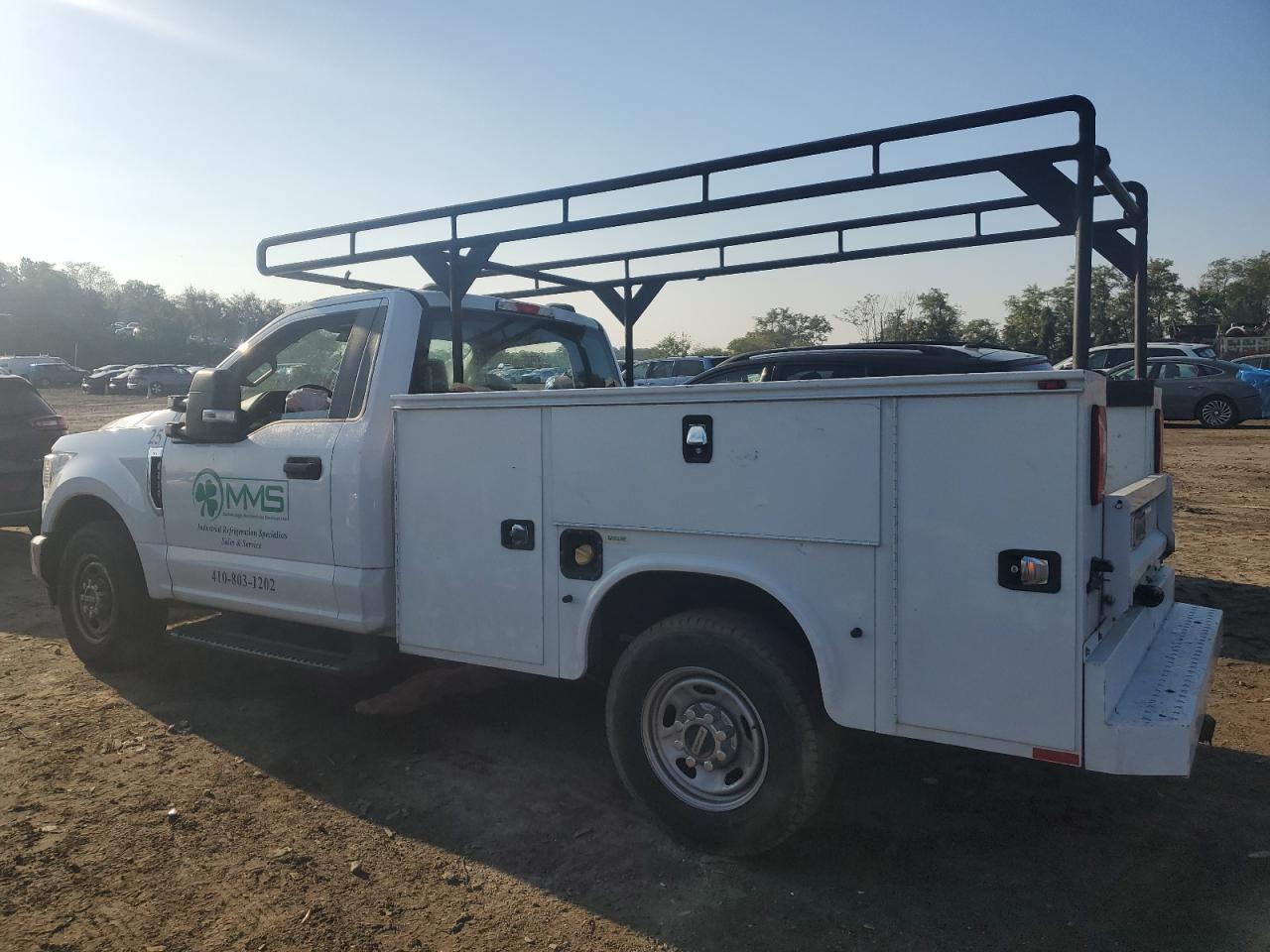 2020 Ford F250 VIN 1FDBF2A65LEC55753 Copart auction photo, side / front end damage thumbnail 3