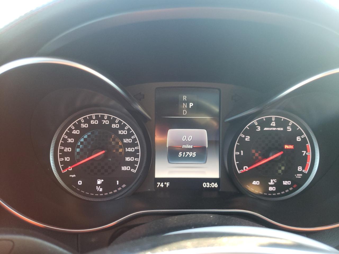 2017 Mercedes-Benz C-klasse VIN 55SWF6EB1HU190411 Copart auction photo, front end damage thumbnail 9