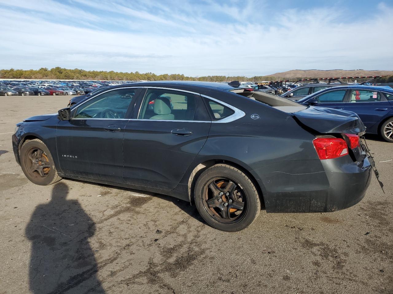 2014 Chevrolet Impala VIN 2G11Y5SLXE9109959 Copart auction photo, front end / rear end damage thumbnail 2