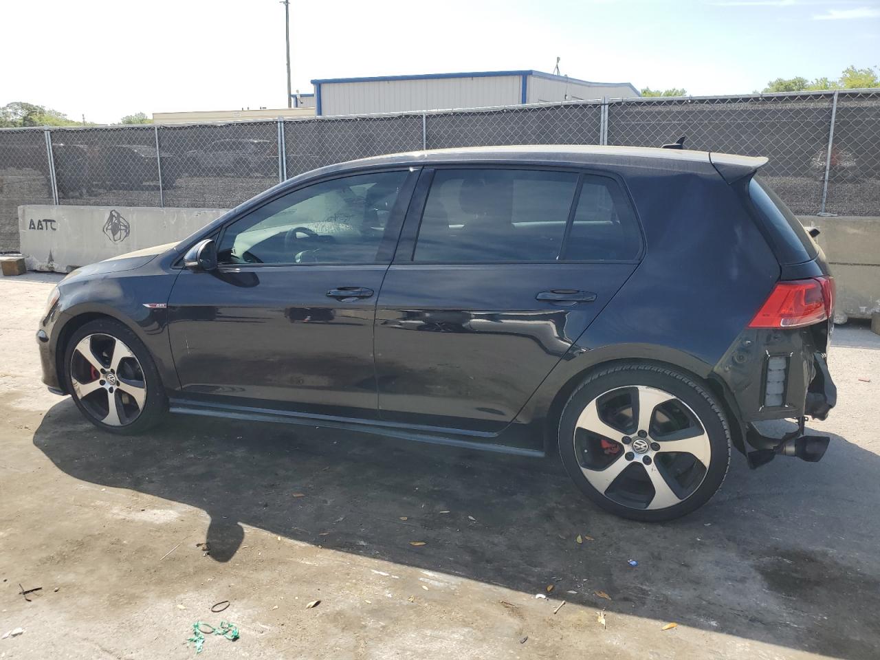 2016 Volkswagen GTI VIN 3VW5T7AU5GM024726 Copart auction photo, rear end damage thumbnail 2