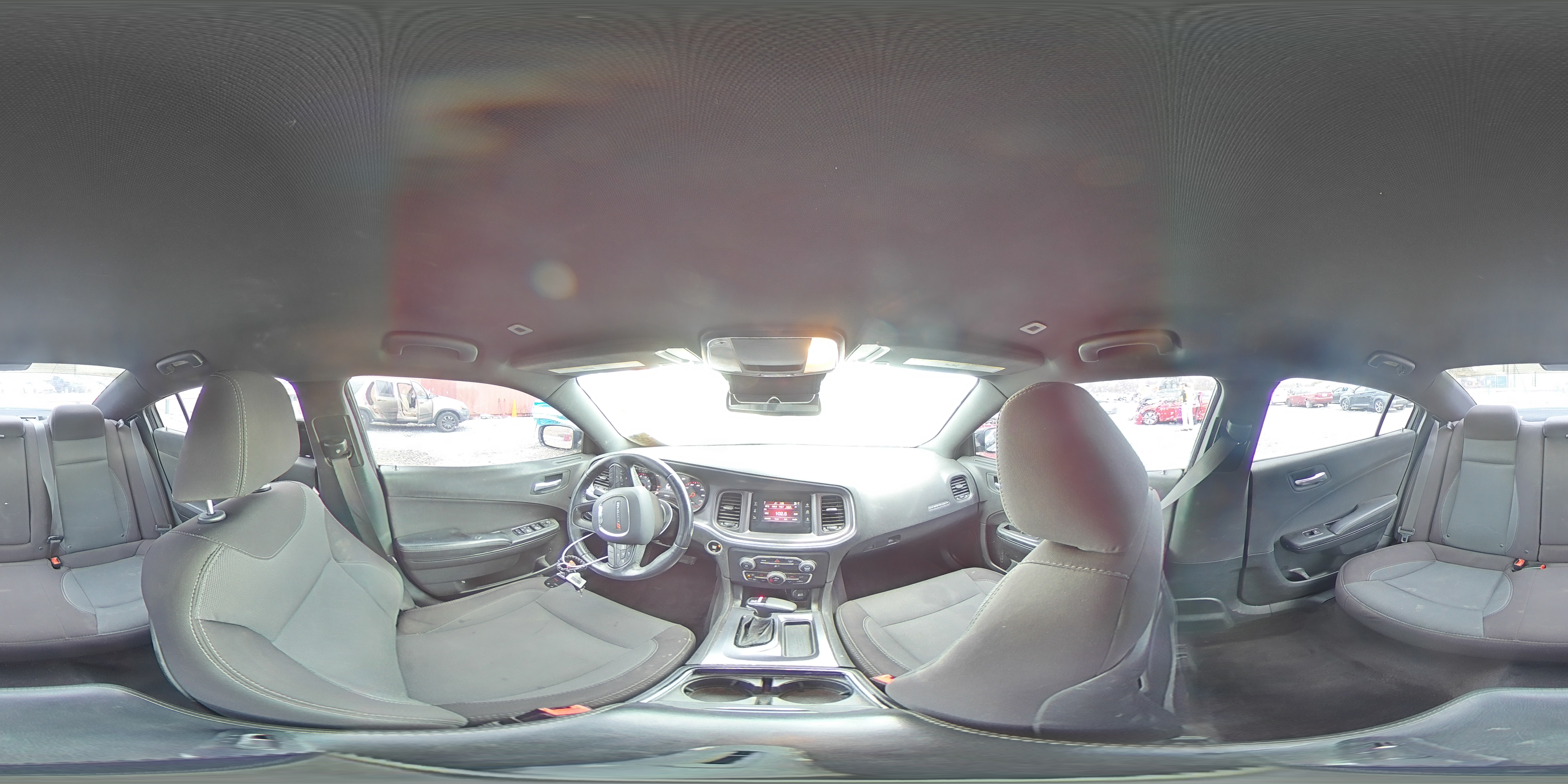 2017 Dodge Charger VIN 2C3CDXBGXHH525454 Copart auction photo, front end damage thumbnail 14